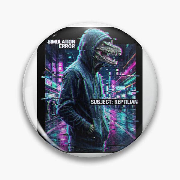 Artikelvorschau, Simulationsfehler Reptilien-Cyberpunk-Glitch entworfen und verkauft von k3rstman1.