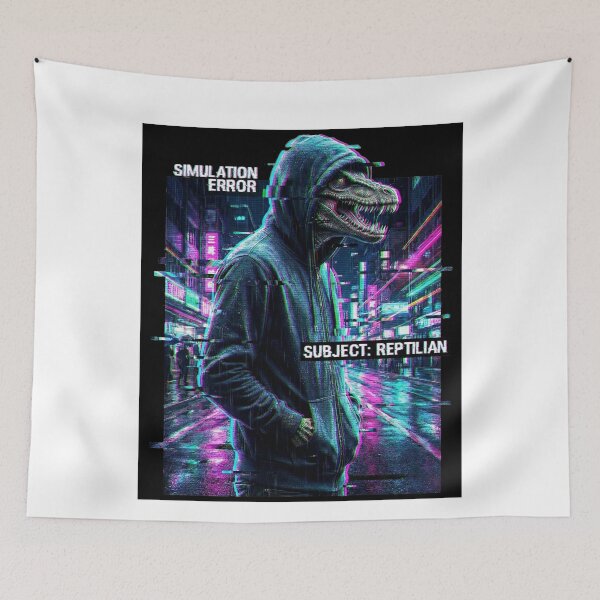 Item preview, Simulation Error Reptilian Cyberpunk Glitch designed and sold by k3rstman1.