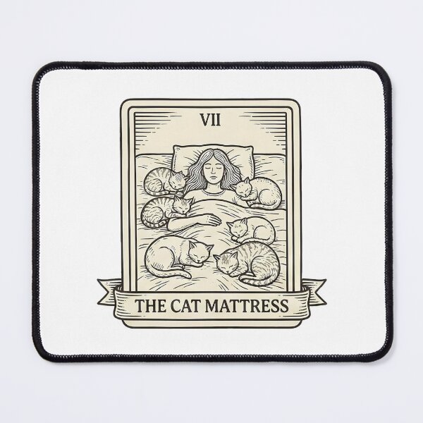 Item preview, The Cat Mattress Tarot Card VII designed and sold by k3rstman1.