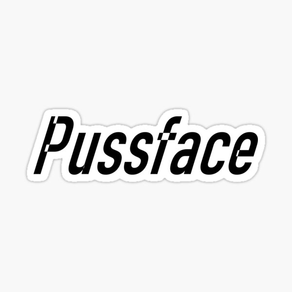 Pussface Sticker