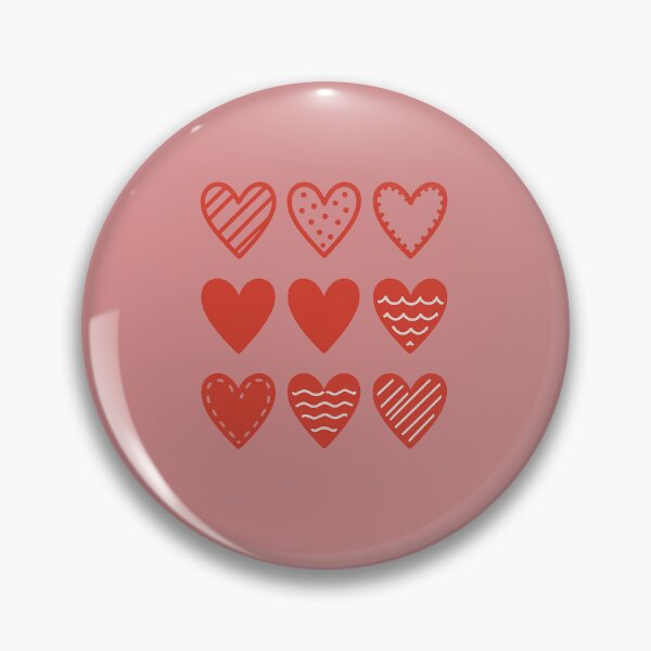 Item preview, Red Hearts Valentine Grid designed and sold by annenambiro.
