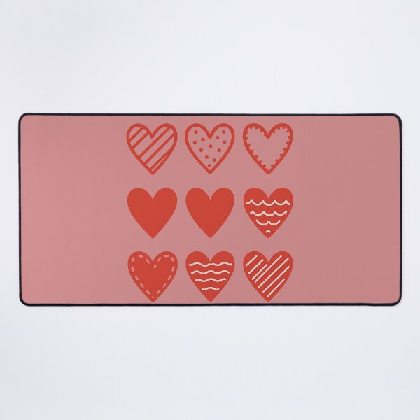 Item preview, Red Hearts Valentine Grid designed and sold by annenambiro.