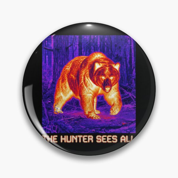 Item preview, The Hunter Sees All Bear Heat Vision designed and sold by k3rstman1.