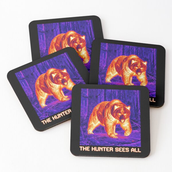 Item preview, The Hunter Sees All Bear Heat Vision designed and sold by k3rstman1.