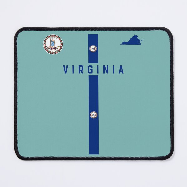 Item preview, Modern Virginia Cross Flag & Seal, State Pride T-Shirt designed and sold by mashmosh.