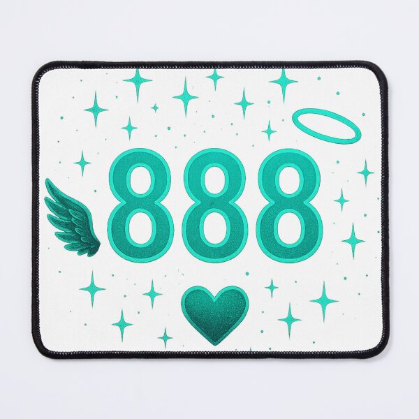 Item preview, Angel Number 888 Neon Glow Aesthetic Design designed and sold by HiteshArt111.