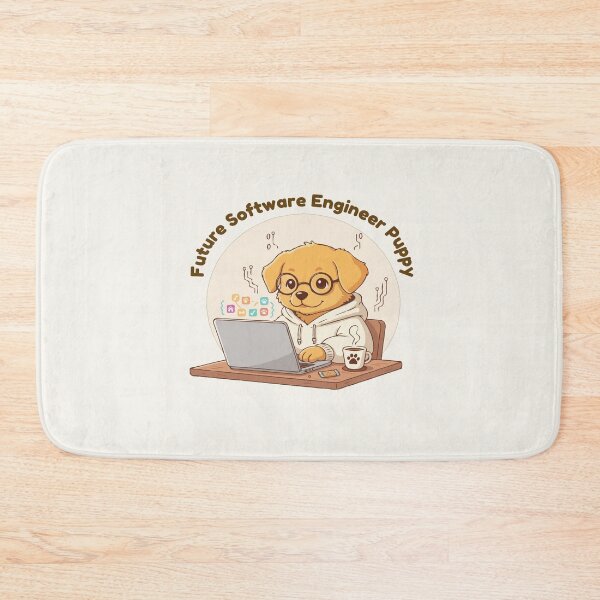 Item preview, Puppy Dreams Big – Future Software Engineer Puppy designed and sold by The Real Life Symphony.