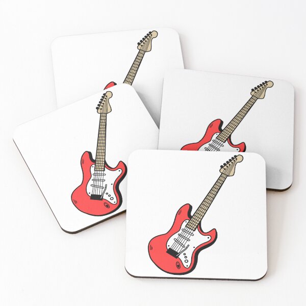 Item preview, Red Guitar designed and sold by Amos Fashions.