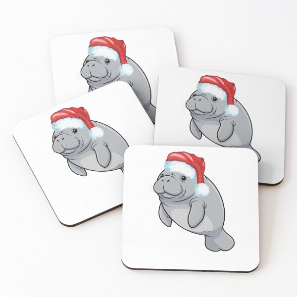 Item preview, Funny Christmas Manatee Shirt designed and sold by Pokah79.