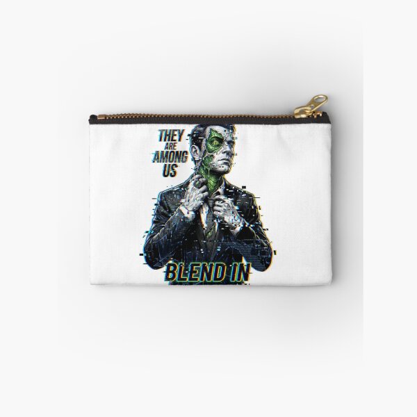 Item preview, They Are Among Us Reptilian Glitch Art designed and sold by k3rstman1.