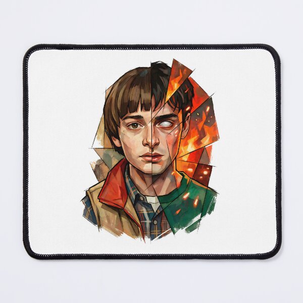 Item preview, TV Series Stranger Portrait –  Fire Evolution Characters Art (3) designed and sold by WallaceSilvaART.