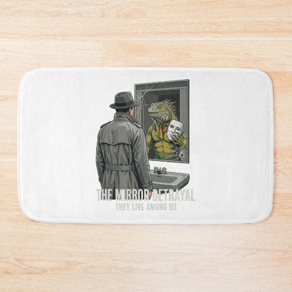 Item preview, Reptilian Alien Conspiracy Mirror Betrayal They Live Among designed and sold by k3rstman1.