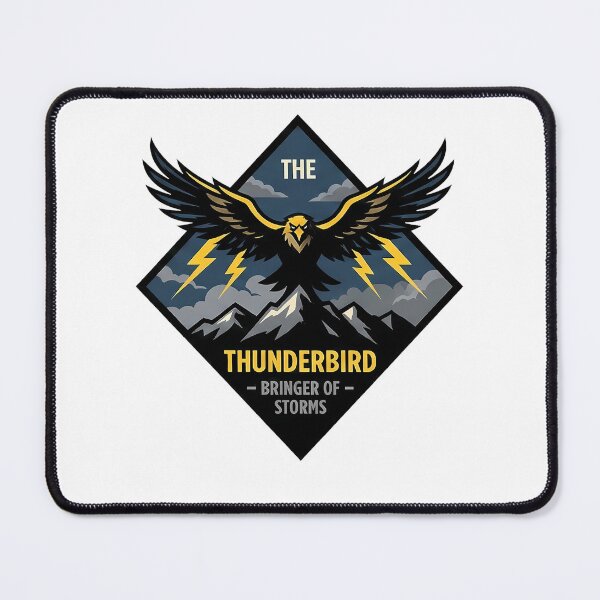 Item preview, Powerful Thunderbird Bringer Storms Eagle designed and sold by k3rstman1.