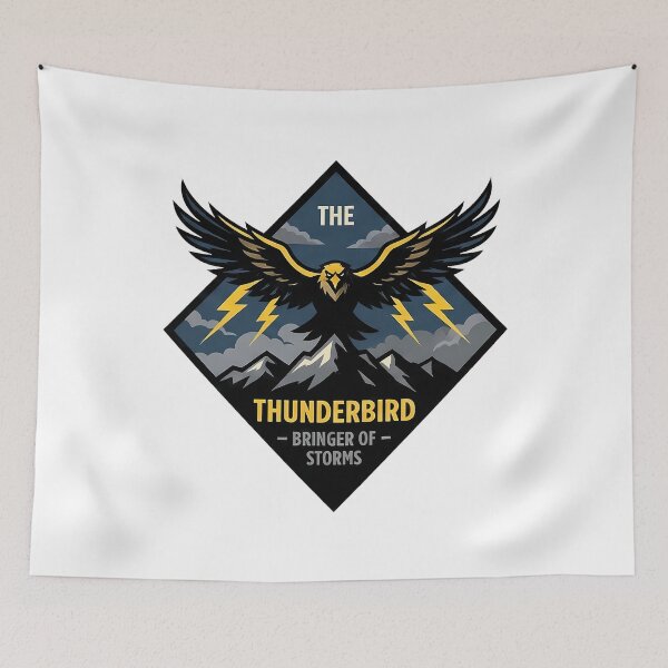 Item preview, Powerful Thunderbird Bringer Storms Eagle designed and sold by k3rstman1.