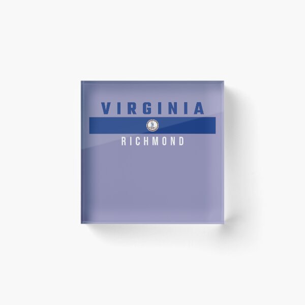 Item preview, Virginia Pride Flag Map - Richmond State Capital Design designed and sold by mashmosh.