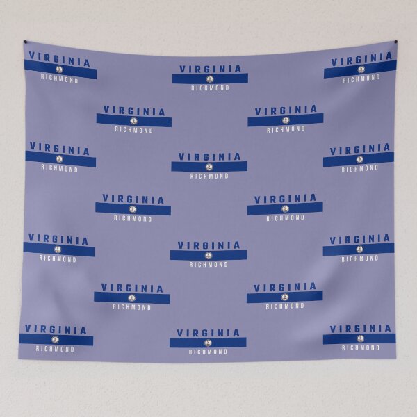 Item preview, Virginia Pride Flag Map - Richmond State Capital Design designed and sold by mashmosh.