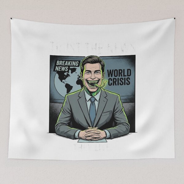 Item preview, Trust The News Reptilian Conspiracy They Live designed and sold by k3rstman1.