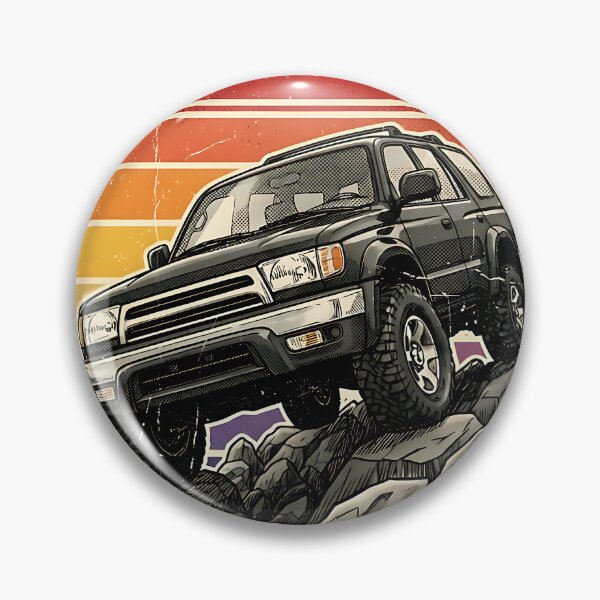Item preview, Retro Sunset 3rd Gen 4Runner Crawling designed and sold by Off-Road-Zone.