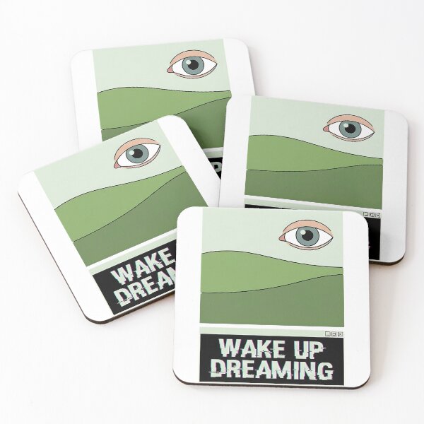 Item preview, Wake Up Dreaming Glitch Aesthetic Eye designed and sold by k3rstman1.