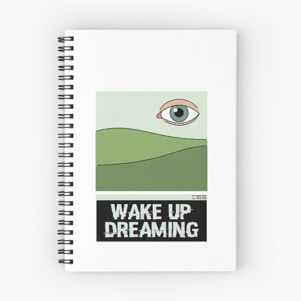 Item preview, Wake Up Dreaming Glitch Aesthetic Eye designed and sold by k3rstman1.