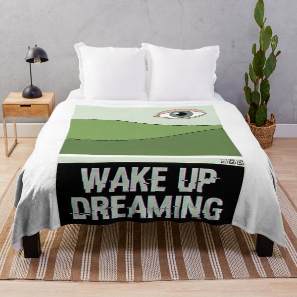 Item preview, Wake Up Dreaming Glitch Aesthetic Eye designed and sold by k3rstman1.
