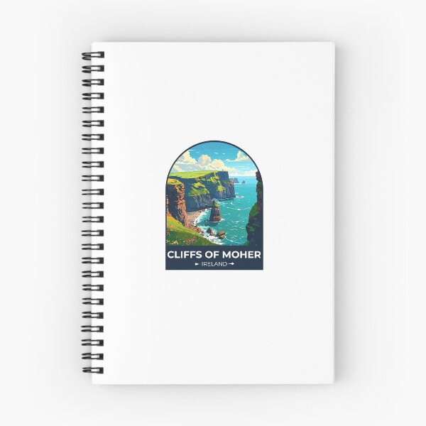 Item preview, Cliffs of moher ireland Sticker designed and sold by TulipaGraphics.