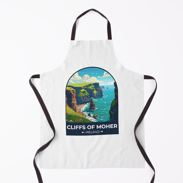 Item preview, Cliffs of moher ireland Sticker designed and sold by TulipaGraphics.