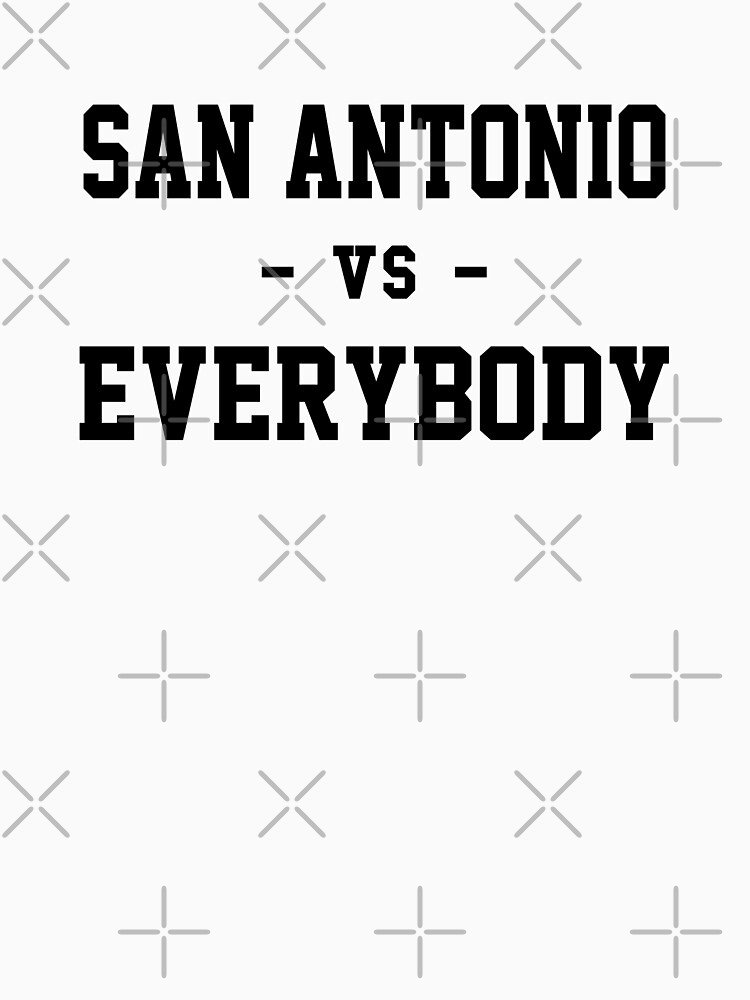 Thumbnail 7 of 7, Essential T-Shirt, San Antonio vs Everybody designed and sold by heeheetees.
