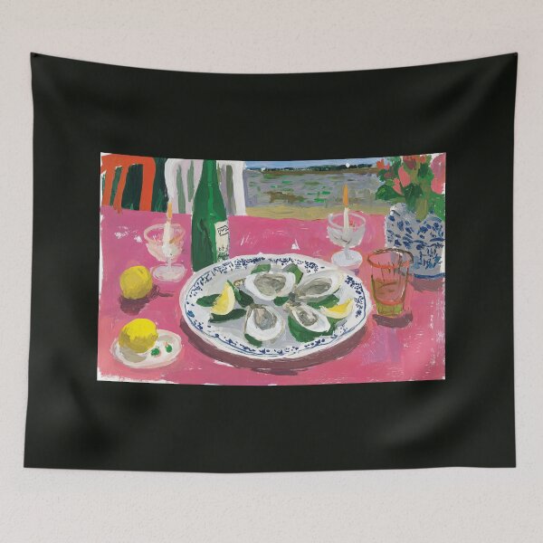Item preview, Oysters by the Water A Coastal Table Set Between Stillness, Flavor and the Art of Slow Living designed and sold by OlfactoART Studio.