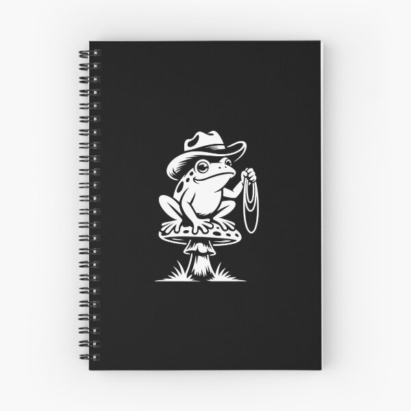 Item preview, Cowboy Frog on Mushroom designed and sold by theartfulaspie.