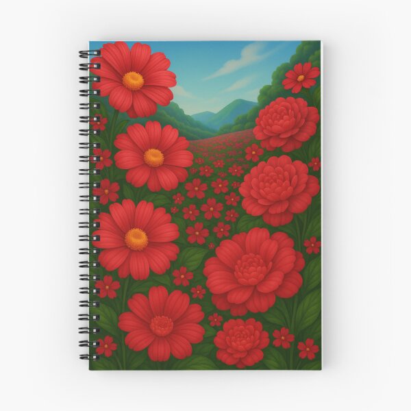 Item preview, Luxury Floral Garden Series – Red Edition designed and sold by Ceylon Luxe Collections.