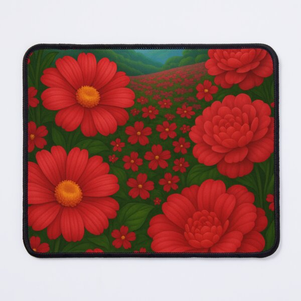 Item preview, Luxury Floral Garden Series – Red Edition designed and sold by Ceylon Luxe Collections.