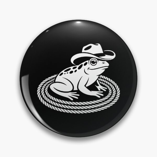 Item preview, Cowboy Frog with Lasso designed and sold by theartfulaspie.