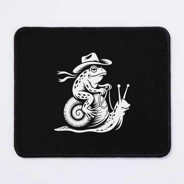 Item preview, Cowboy Frog Riding Snail designed and sold by theartfulaspie.