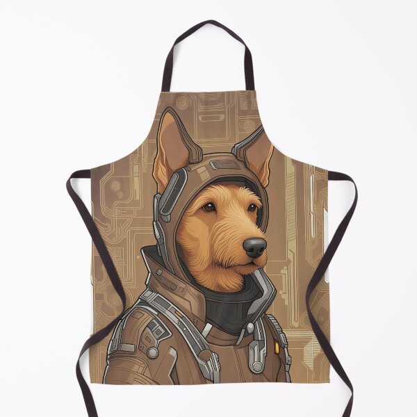 Item preview, Anthropomorphism Bearded Collie futuristic designed and sold by Mianku | Für das Leben.