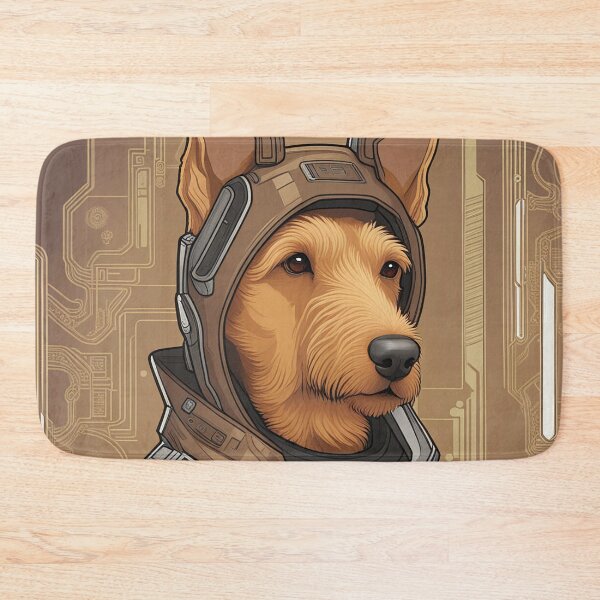 Item preview, Anthropomorphism Bearded Collie futuristic designed and sold by Mianku | Für das Leben.