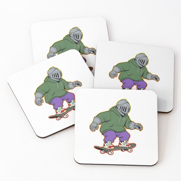 Item preview, The Knight Skater designed and sold by krabbaraban.