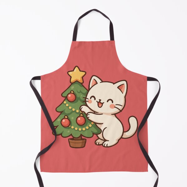 Item preview, Funny Christmas Cat Playing With the Tree | Cute Holiday Cat designed and sold by Shtex.
