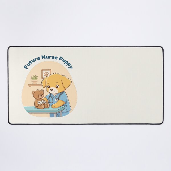 Item preview, Puppy Dreams Big – Future Nurse Puppy designed and sold by The Real Life Symphony.