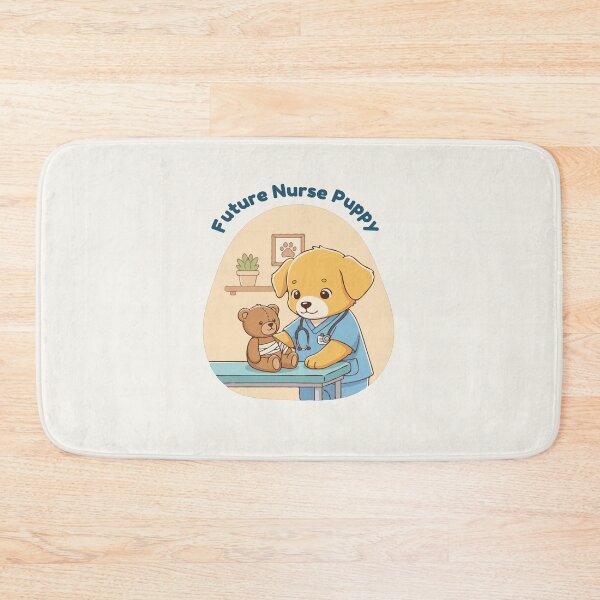 Item preview, Puppy Dreams Big – Future Nurse Puppy designed and sold by The Real Life Symphony.