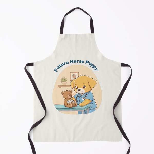 Item preview, Puppy Dreams Big – Future Nurse Puppy designed and sold by The Real Life Symphony.