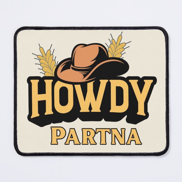 Item preview, Howdy Partna - Cowboy Hat - Unisex designed and sold by binspired2shop.