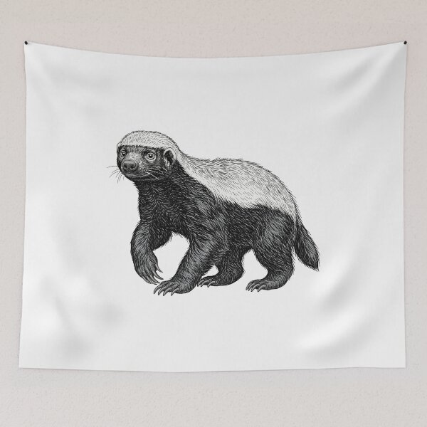 Item preview, Honey Badger designed and sold by krabbaraban.