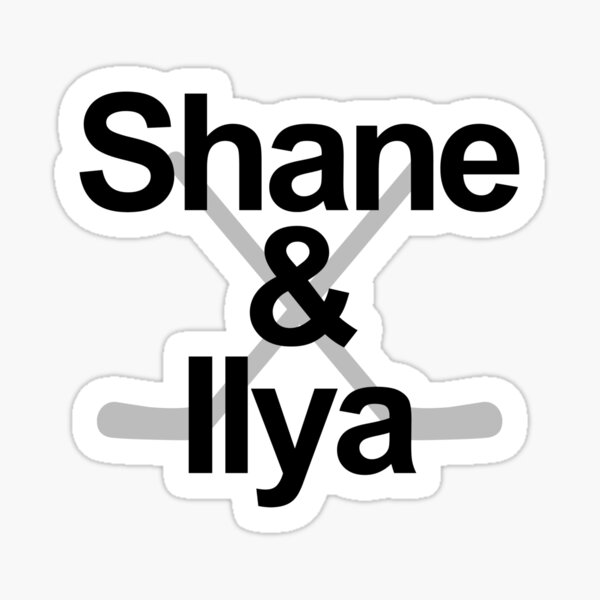 Shane and Ilya Heated Rivalry Sticker
