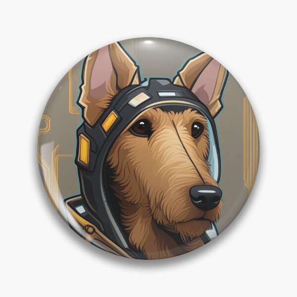 Artikelvorschau, Cyberpunk Hund im Astronautenanzug entworfen und verkauft von Mianku | Für das Leben.