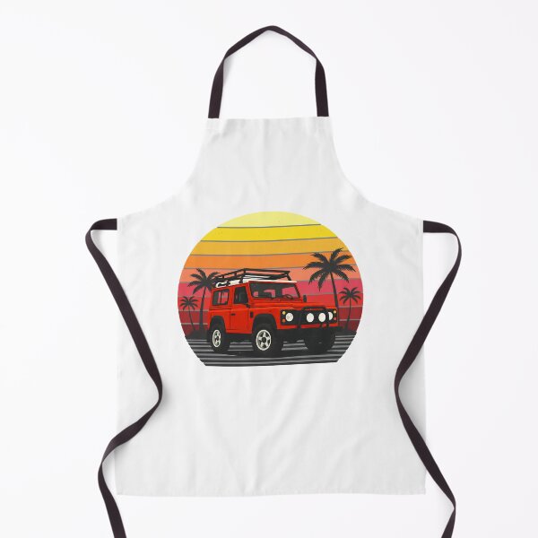 Item preview, Defender Retro Sunset Off-Road 4x4 Beach Cruiser designed and sold by Off-Road-Zone.