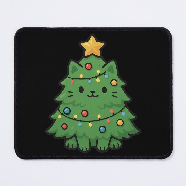Item preview, Funny Christmas Tree Cat | Festive Cat Disguised as a Tree designed and sold by Shtex.