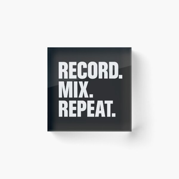 Item preview, RECORD. MIX. REPEAT. designed and sold by peaknerd.