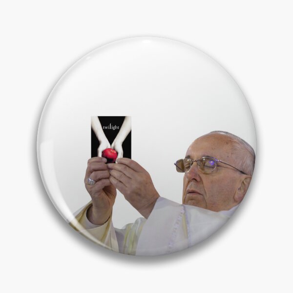 Item preview, Pope Holding Twilight Book Meme designed and sold by hnnhbnna.
