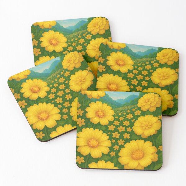 Item preview, Luxury Floral Garden Series – Yellow Edition designed and sold by Ceylon Luxe Collections.